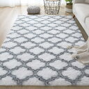 【20%OFFクーポン】洗えるラグ 防ダニ ラグカーペット 心地良いさらフワフワ 北欧 冬用 300*400 夏用 低反発 ラグマット 滑り止め付 カラー1 床...