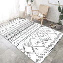 【20%OFFクーポン】ペルシャ ラグ カラー 宮廷風 カーペット 80*120 洗える リビングマット ベッドルーム 花柄 防滑 インテリア 低反発 オシャレ...