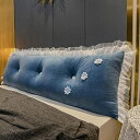 【20%OFFクーポン】背もたれ クッション ベッドクッション フリル ウェッジクッション 洗える プリンセス おしゃれ 背もたれ枕 PPコットン充填 ローズレ...