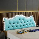 【20%OFFクーポン】三角 ウェッジ枕 120*50cm ヘッドボードクッション フリル 柔らかい ウェッジクッション 背もたれ読書枕 パッド 低反発 かわい...