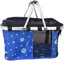 【20%OFFクーポン~】ペット 犬用クレート 折りたたみ 犬 バスケット ポータブル キャット バックパック ペット 屋外 旅行用品 犬 キャリア 猫バッグ 子犬 両面キャリア ソフト