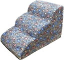 【20%OFFクーポン】犬 階段 ペット用 ステップ ペット 2/3段 スロープ 小型犬 猫用 踏み台 ドッグステップ 犬踏み台 コンパクト 犬用 階段 小型犬 (淡い茶色) スロープ 猫用 滑り止め カバー取り外し ドッグ