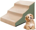 【20%OFFクーポン】小型犬用ドッグステップ | 小型犬用ペット階段 スポンジ入り | ジッパー付き犬用階段洗える安全な車、ソファ、ソファ、ベッド用