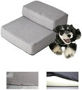 【20%OFFクーポン】ペットステップ 犬ペット階段 ペット犬の階段階段小型犬ラダークライミングスポンジラダーベッドリムーバブル犬用品 ペットの階段 (色 : ...