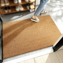 【20%OFFクーポン】おしゃれ 60x90cm 玄関マット 泥落とし カラー1 かわいい 室外 屋外 エントランスマット 勝手口 防音 無地 シンプル ココナッツ ココヤシマット コイヤーマット 泥落としマット 置きやすい