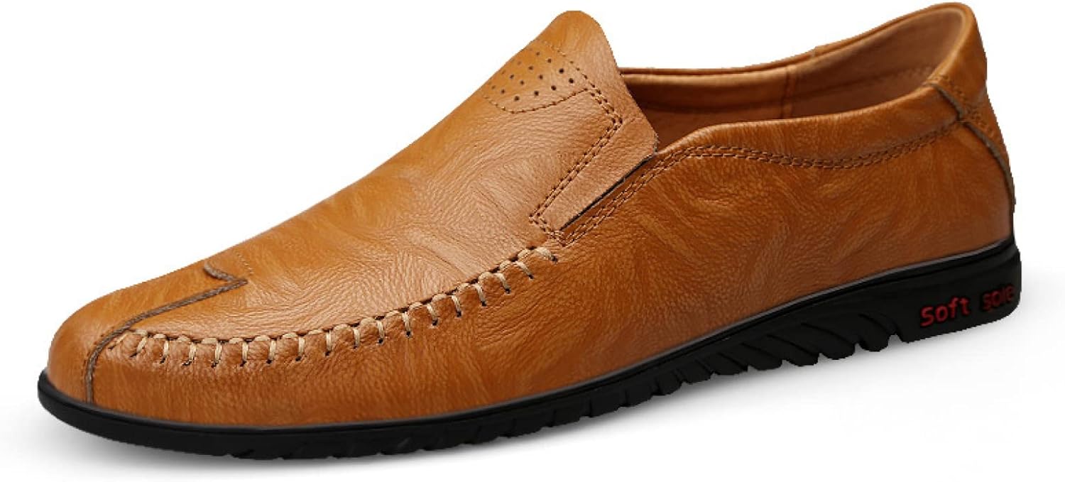 【20%OFFクーポン】メンズ 靴 ドライビングシューズ ローファー スリッポン ビジネスシューズ 軽量 モカシン シューズ ラウンドトゥ 革靴 紳士靴 カジュアル デッキシューズ フラットシューズ 大きなサイズ 通気 快適