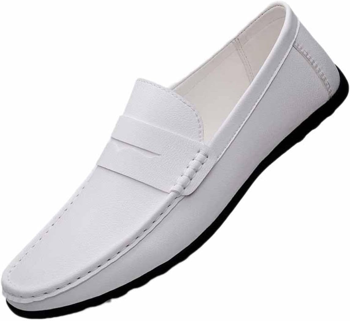 【20%OFFクーポン】メンズ ドライビングシューズ ビジネスシューズ 軽量 革靴 ローファー スリッポン モカシン puレザー カジュアル デッキシューズ 紳士靴 手作り 職場用 履きやすい 春夏 コインローファー 大きな