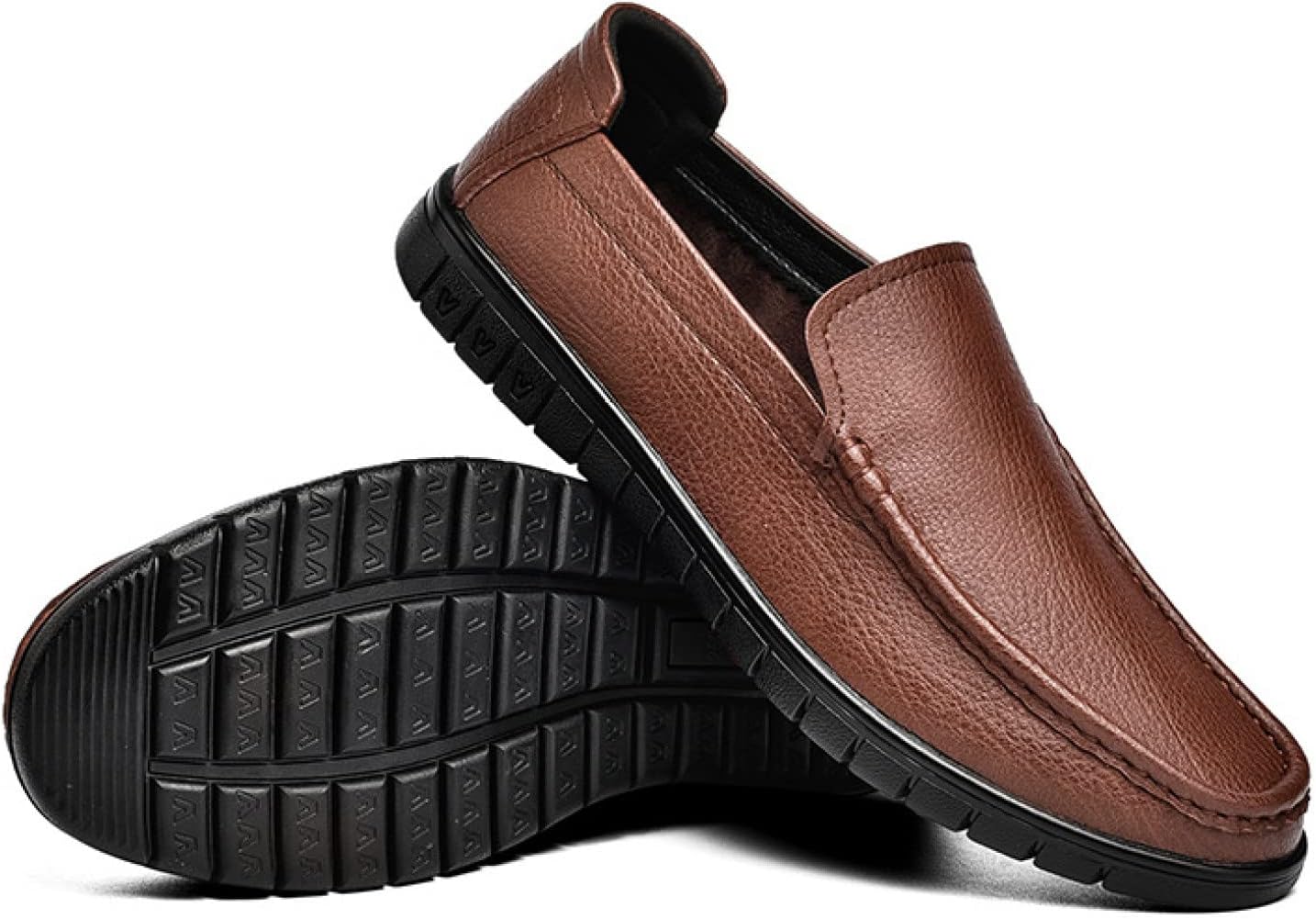 【20%OFFクーポン】ローファー スリッポン メンズ 革 手作り スリップオン 軽量 ドライビングシューズ 革靴 ビジネスシューズ デッキシューズ 高級靴 クッション 夏用 スムース 通気性 モカシン カジュアルシューズ