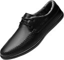 【20%OFFクーポン】メンズ ドライビングシューズ 革靴 ローファー レースアップ モカシン シューズ メッシュ カジュアル デッキシューズ 紳士靴 防滑 軽...