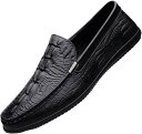 【20%OFFクーポン】メンズ ドライビングシューズ 軽量 スリッポンシューズ スムース クラシック 職場用 モカシン 靴 蒸れない 防臭 カジュアルシューズ ...