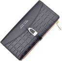 【20%OFFクーポン】長財布 レディース 大きい 2つ折り 英字柄 ファスナー ボタン 財布 大容量 カード入れ 小銭入れ お手頃 スマホ入れ可 多機能 使いやすい スキミング防止 ウォレット シンプル おしゃれ 贈り物