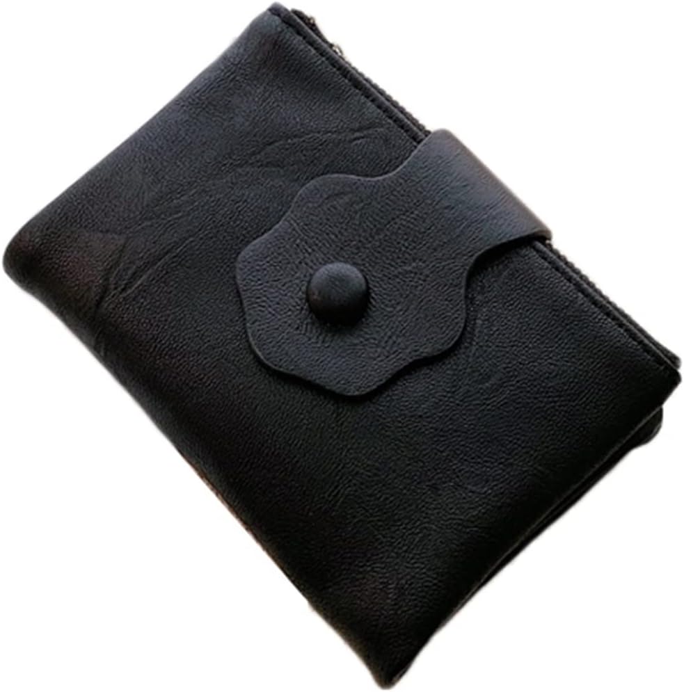 【20%OFFクーポン】2つ折り 財布 レディース 小さい ファスナー ボタン 無地 コンパクト 軽量 薄い 大容量 カード入れ 小銭入れ 多機能 使いやすい スキミング防止 コインケース ウォレット かわいい おしゃれ 贈