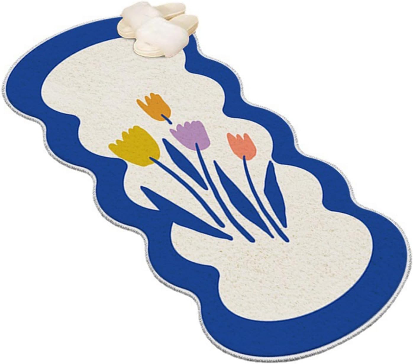 【20%OFFクーポン】花柄 チェアマット ラグ 床保護マットデスク フロアマット 絨毯 デスク 床を保護 防..