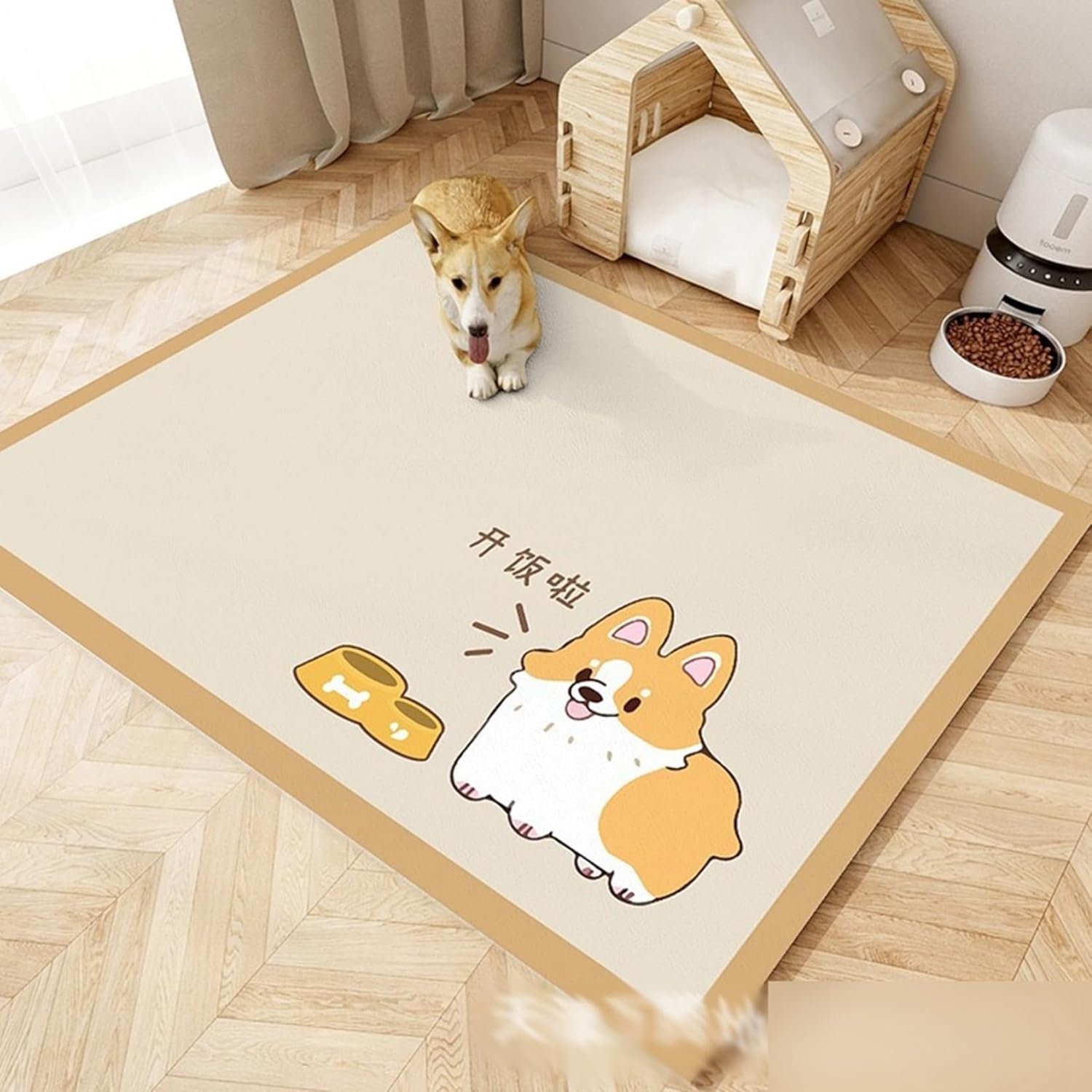 【20%OFFクーポン】ペットマット ペット用ベッドマット トイレ下敷きマット フローリング 大判 洗える ..
