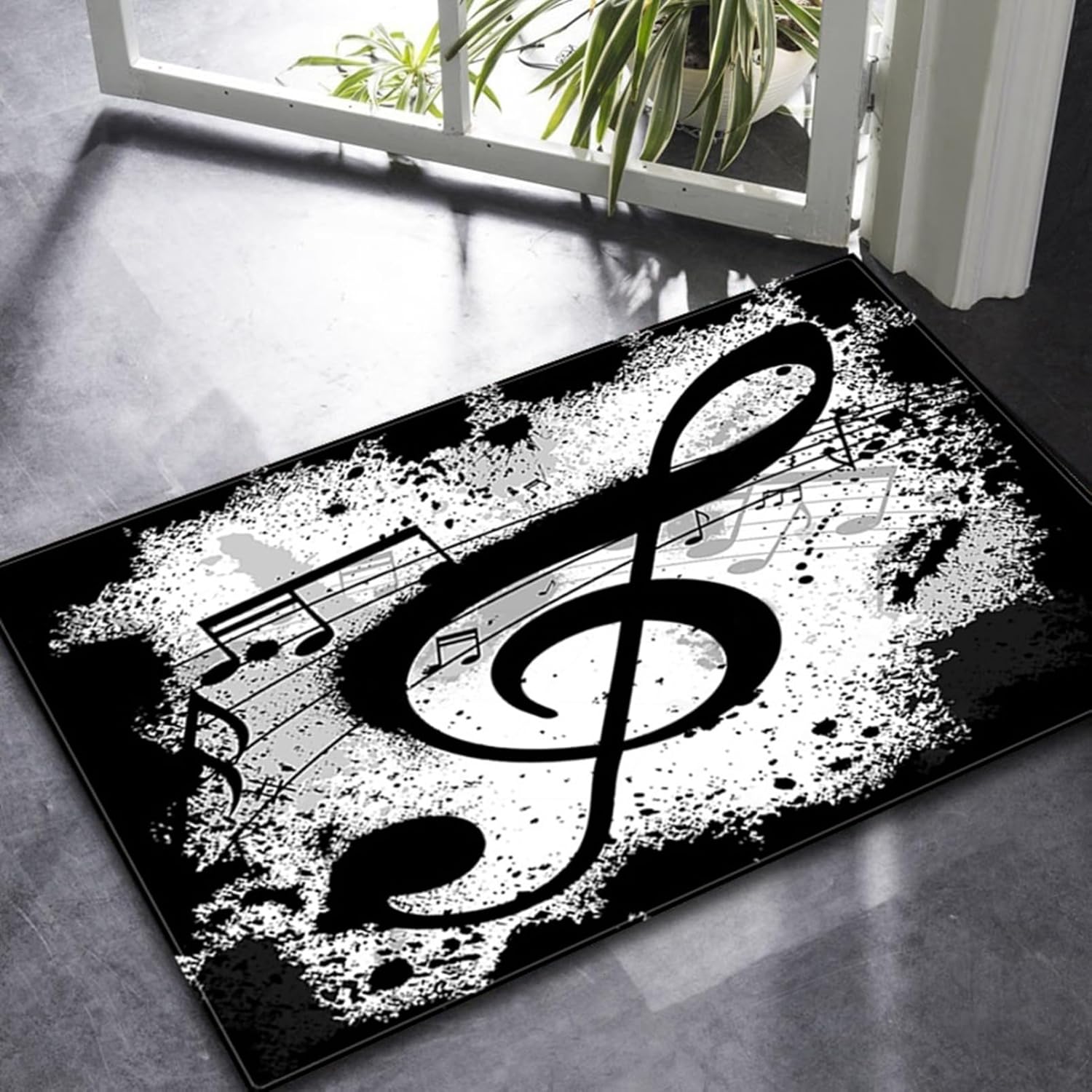 【20%OFFクーポン】ピアノ用マット 長方形 ピアノ鍵柄 スクエア マット 電子ピアノ 100*150 すべりどめ..