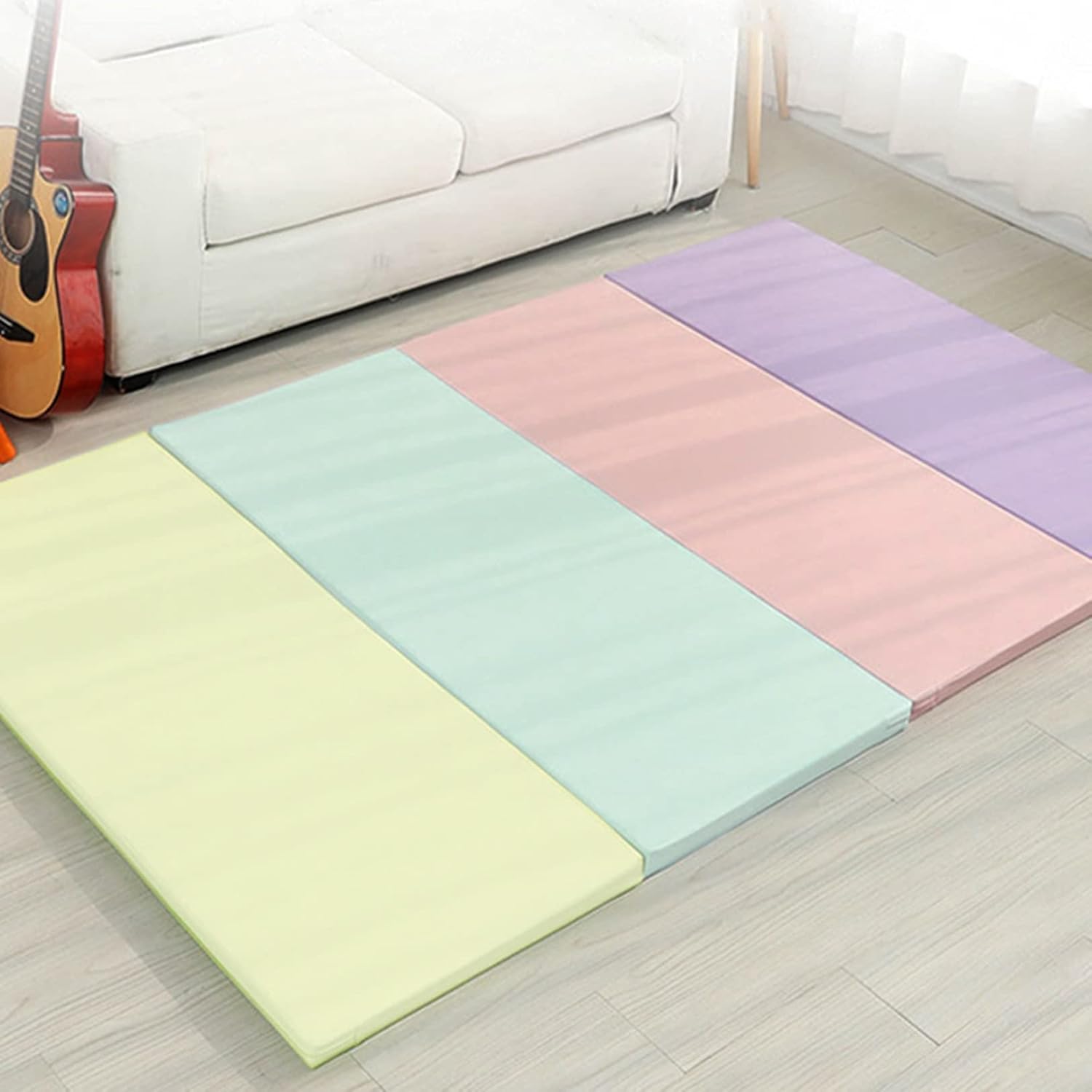 【20%OFFクーポン】ベビーマット 極厚 赤ちゃん プレイマット ベビーマット 折りたたみ 遊び 厚手 滑り..