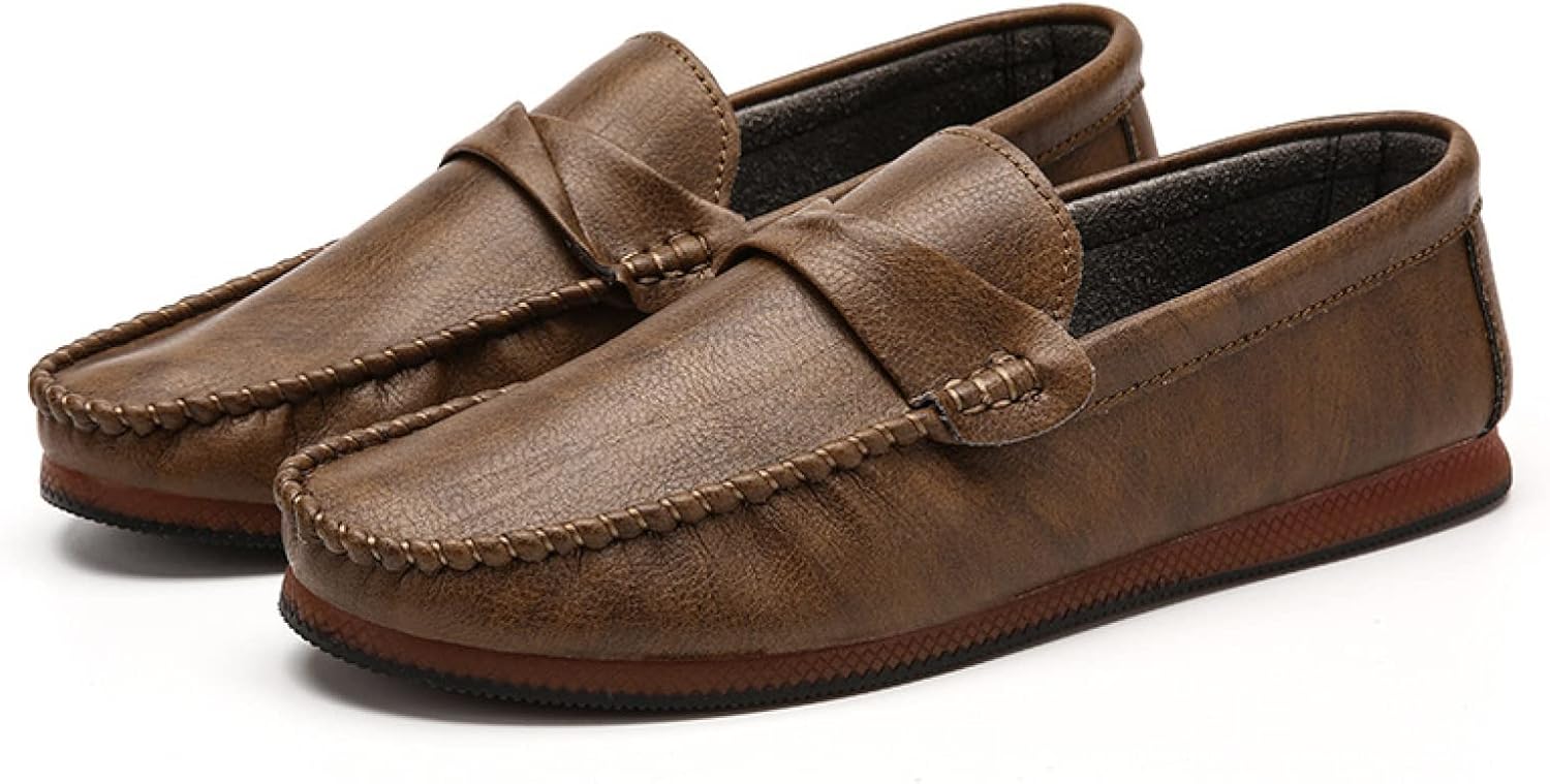 【20%OFFクーポン】メンズ くつ カジュアルしゅーず メンズ 革靴 カジュアルシューズ めんすシューズ かじゅあるシューズ メンズシューズ スリッポンシューズ おしゃれ 軽量 超快適 学生靴 通勤 デッキシューズ 男子