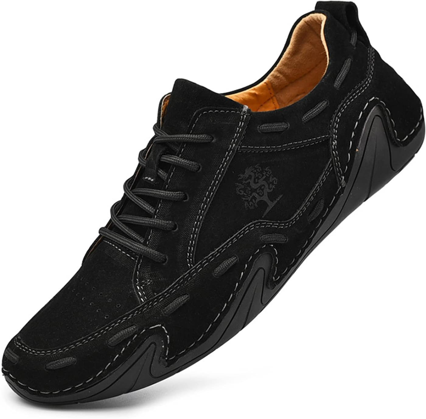 【20%OFFクーポン】メンズ シューズ ローファー レースアップ カジュアル ドライビング コンフォート ローファー スエード ウォーキング オックスフォード ビジネス ワーク オフィス 運転靴 モカシン 靴 ファッション