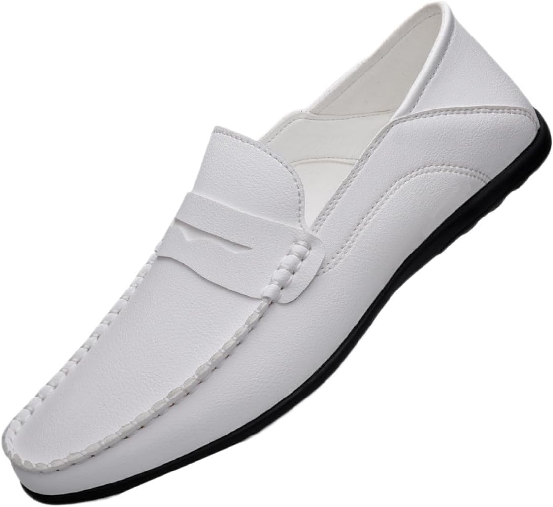 【20%OFFクーポン】ローファー スリッポン モカシン カジュアルシューズ 革靴 小さいサイズ 軽量 防水 フォーマル 職場用 通勤 カジュアル 着脱らく かっこいい ビジネスシューズ メンズシューズ 歩きやすい 疲れにく