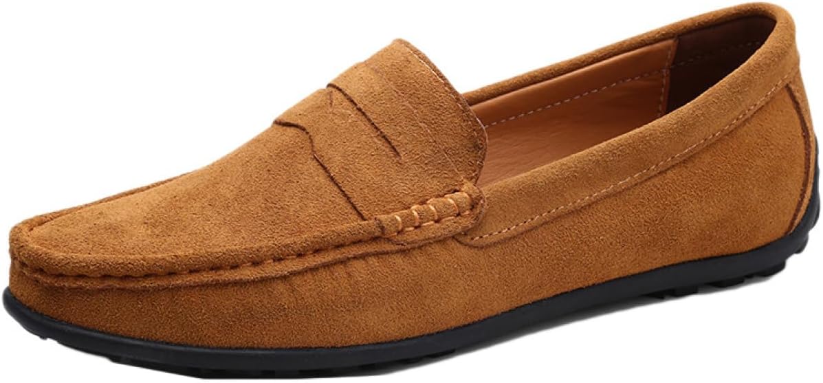 【20%OFFクーポン】ドライビングシューズ メンズ レディース デッキシューズ ローファー スエード ビジネスシューズ 軽量 モカシン シューズ カジュアル 紳士靴 スリッポン 防滑 通気 大きなサイズ オシャレ オフィス