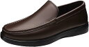 【20%OFFクーポン】メンズ スリッポン スムース ローファー ドライビングシューズ 革靴 軽量 滑り止め モカシン シンプル カジュアルシューズ 靴 メンズ...