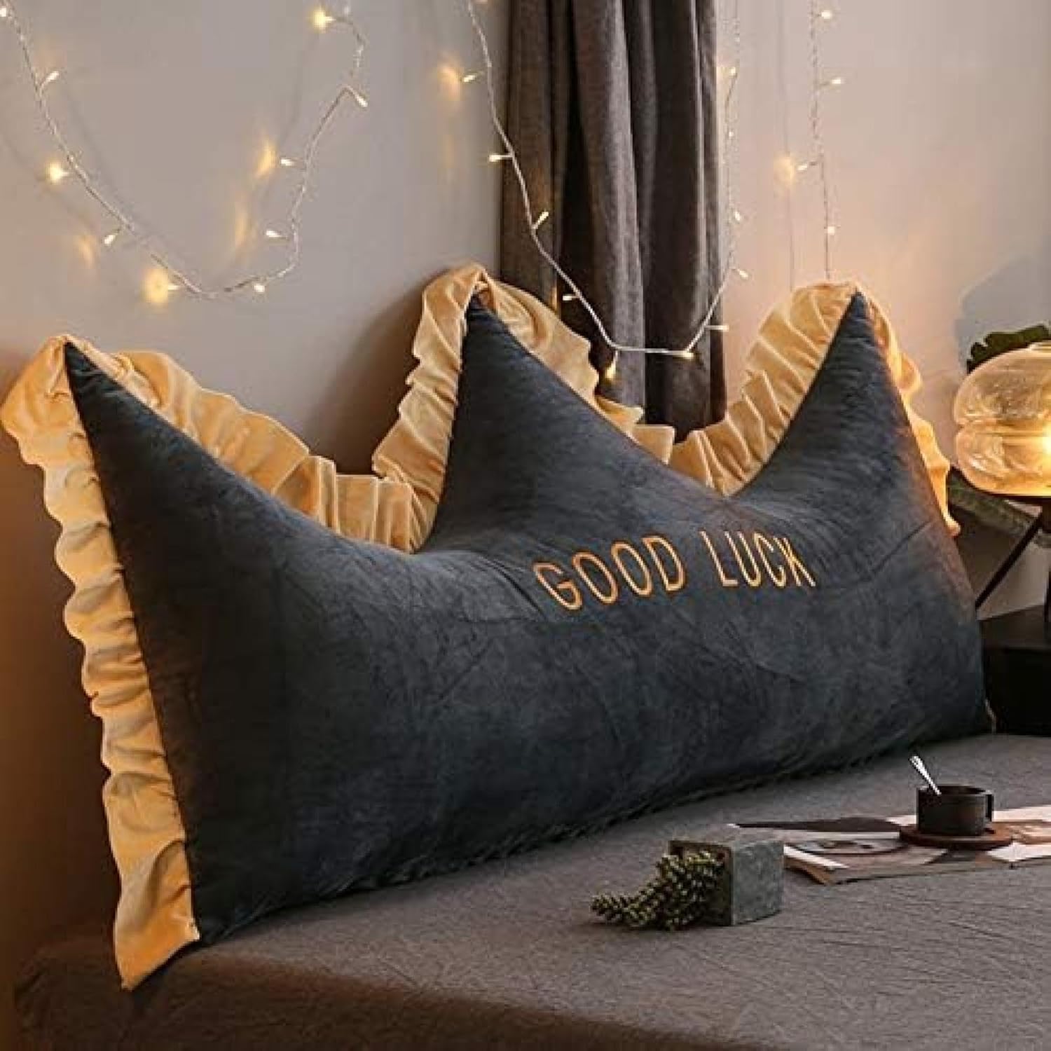 【20%OFFクーポン】三角 ウェッジ クッション ウェッジ枕 ヘッドボードベッド背もたれ 枕 洗える ウェ..