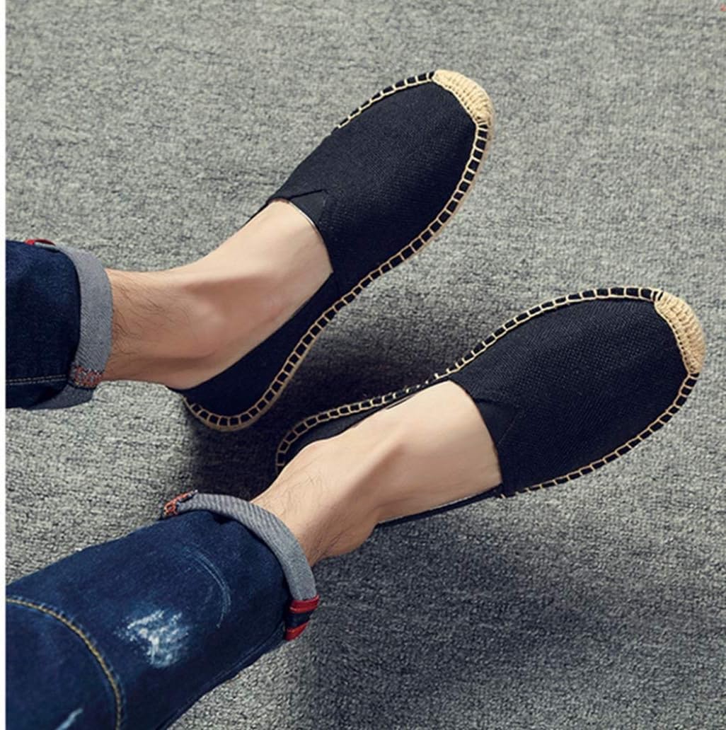 【20%OFFクーポン〜】スリッポン レディース ローカット シューズ ストライプ カジュアル スニーカー 紐なし キャンバス 快適 履きやすい 旅行 白 黒 散歩 スニーカー ジュートソール 純綿キャンバス コンフォートスリ