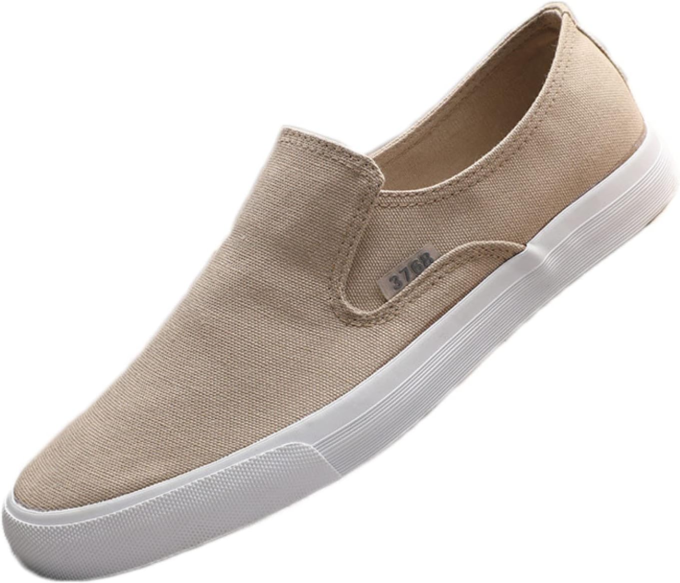 【20%OFFクーポン】スリップオン メンズ デッキシューズ ズック 防滑 無地 キャンバス すりっぽん 作業靴 かっこいい 軽い 抗菌 消臭 ローカット オフィス 通勤 通学 スニーカー コンフォートシューズ 履きやすい