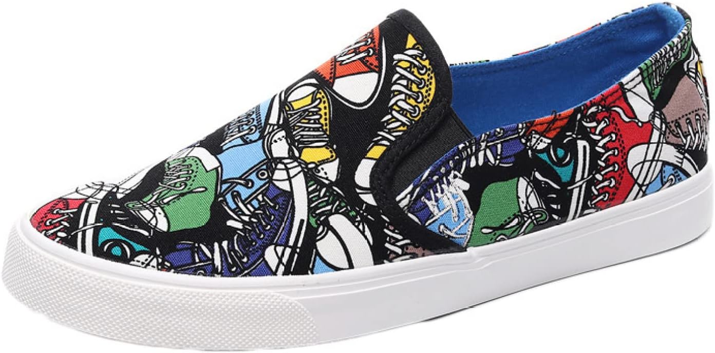 【20%OFFクーポン】カジュアルシューズ メンズ スリップオン 靴柄 キャンバス 紳士靴 スニーカー お洒落 トレッキング 運動 滑り止め 通気 幅広い ローカット オフィス 通勤 通学 コンフォートシューズ すりっぽん