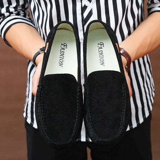 【20%OFFクーポン】ローファー スエード 本革 スリッポン メンズ ビジネスシューズ モカシン ドライビング カジュアル ファッション カッコイイ 通勤 通学 快適 就職 冠婚葬祭 グレー ブラウン カーキ ブラック ブ