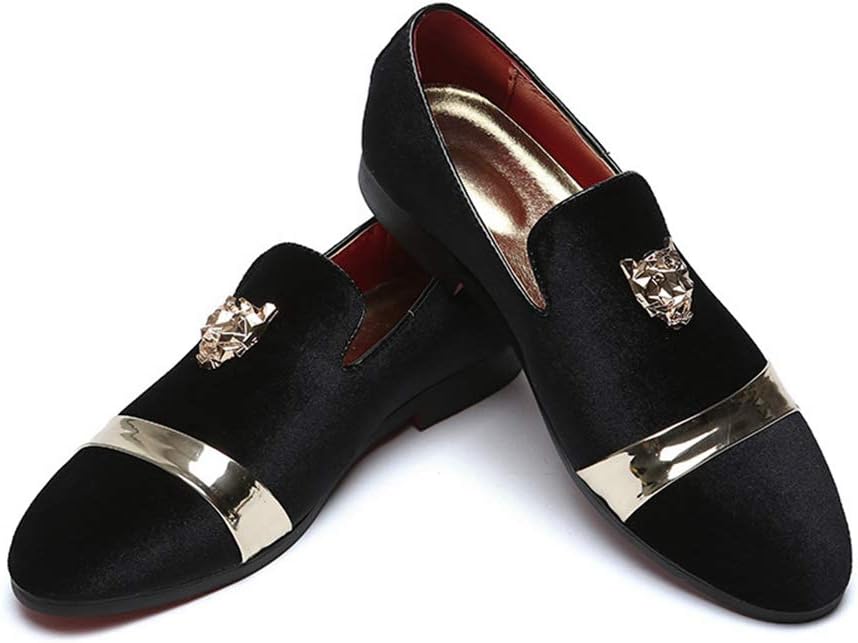 【20%OFFクーポン】ローファー メンズ スタッズ ビジネスシューズ オフィス スエード 金具 オシャレ スリッポン デッキシューズ モカシン 軽量 防滑 黒 ブラック ブルー レッド 蒸れない 疲れない ホスト用 大きい