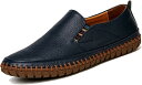 【20%OFFクーポン】24-30cm ローファー スリッポン 牛革 本革 厚底 サイドゴア メンズ ビジネスシューズ モカシン ドライビング 運転靴 大きいサ...