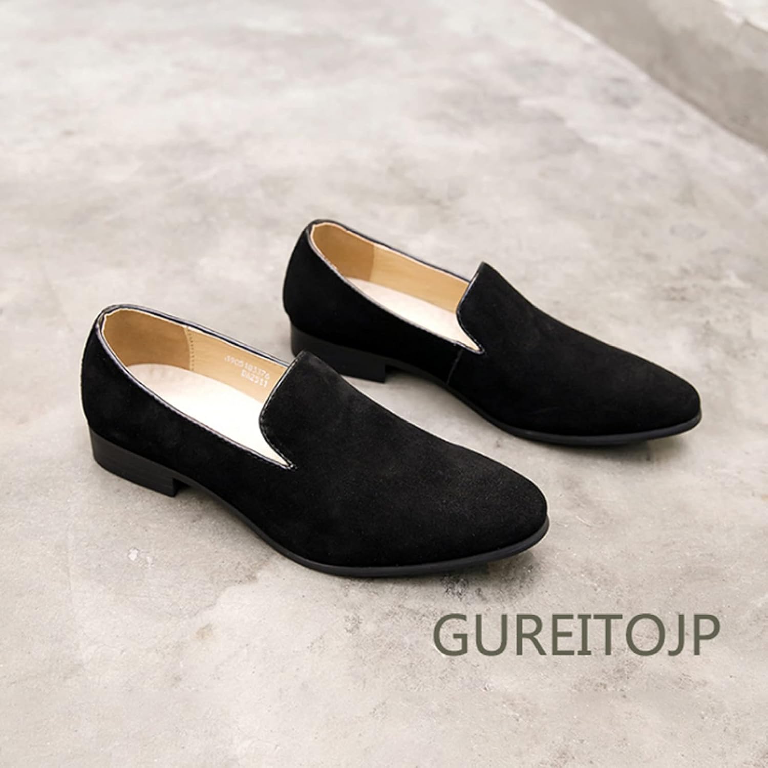 【20%OFFクーポン】ローファー ビジネスシューズ メンズ スリッポン スエード調 ブルー/ブラック ドライビング 革 カジュアル オフィス 黒 おしゃれ ウォーキング コンフォート 大きい 軽量 ローカット 防臭防滑 お