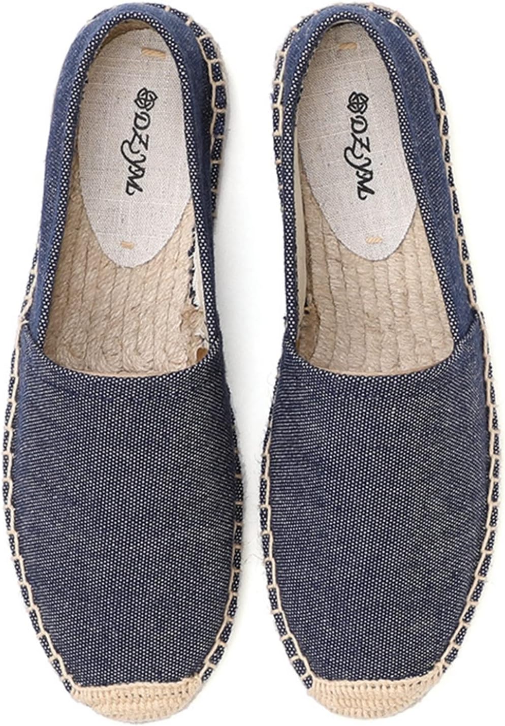 【20%OFFクーポン〜】大きいサイズ ジュートシューズ カジュアルシューズ レディース スリッポン 綿麻 大きいサイズ ズック靴 ジュート底 男女兼用 フラッ...