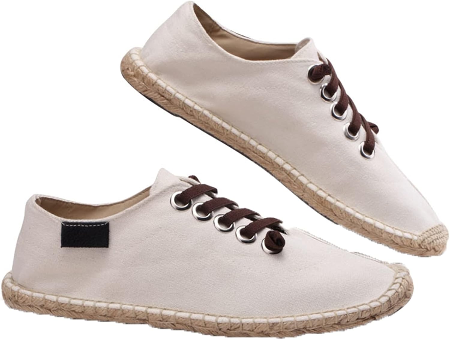 【20%OFFクーポン】エスパドリーユ メンズ ローファー カジュアル 疲れにくい 履き心地 草織り 麻靴 快適 スニーカー 滑り止め フラット 蒸れない クッション スリッポン 黒 白 軽量 お出かけ スポーツ アウトドア