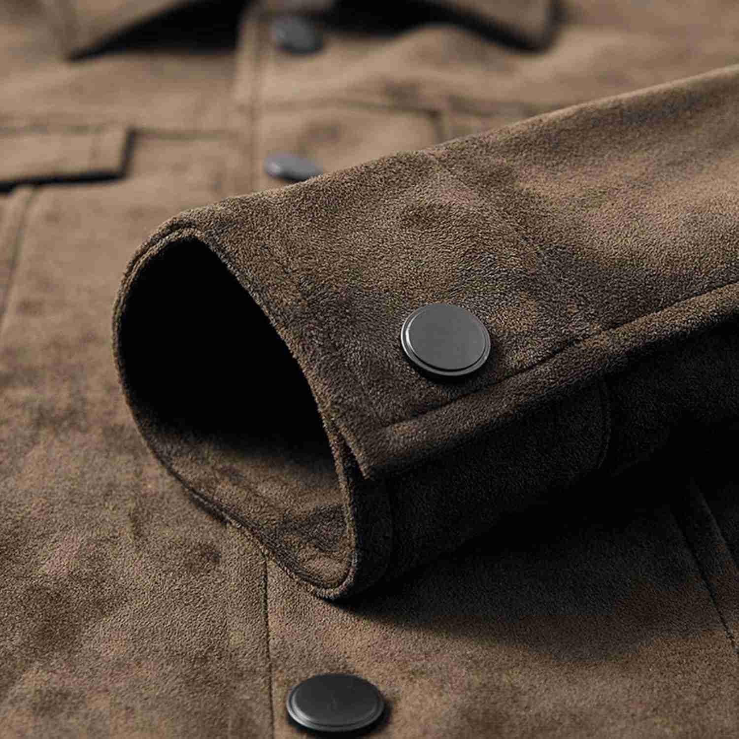 【20%OFFクーポン】ジャケット メンズ タジャン ブルゾン 薄手 無地 スウェード ジャンパー おしゃれ カジュアル メンズファッション ショート丈 春秋服 防寒 防風 大きいサイズ