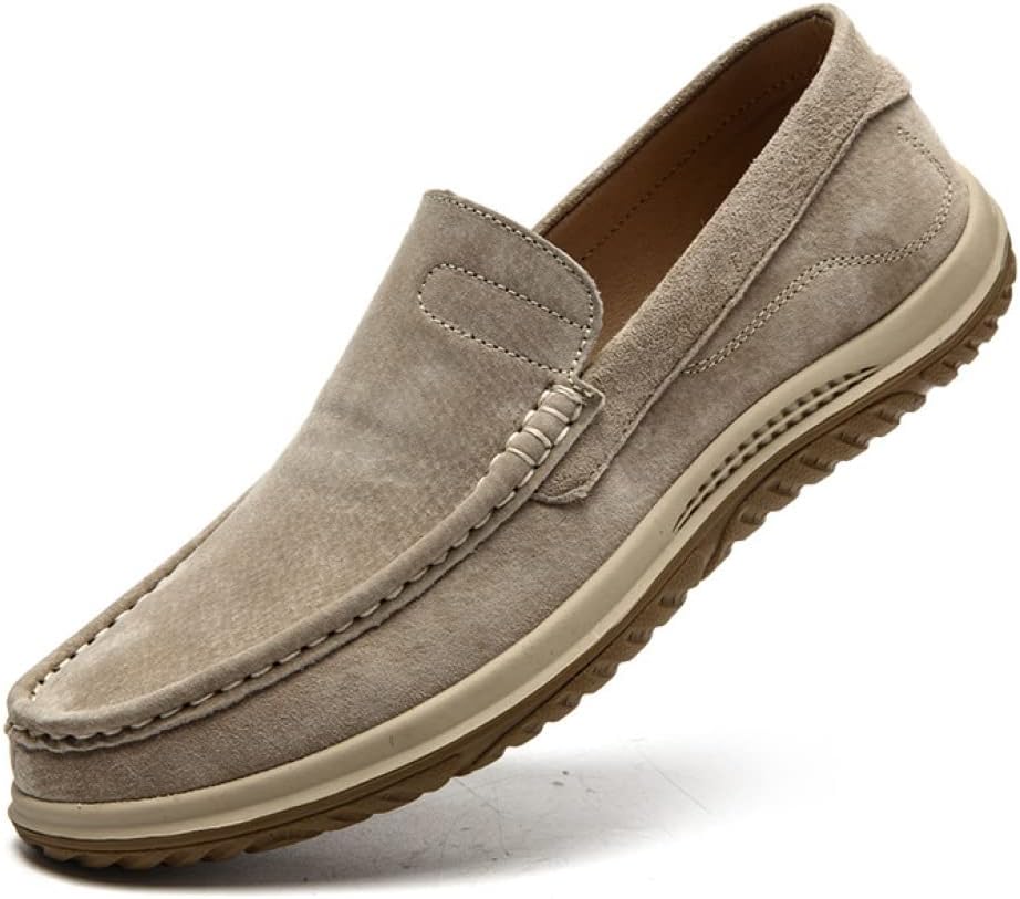 【20%OFFクーポン】ドライビングシューズ ローファー メンズ スリッポン デッキシューズ モカシン 手作り 紳士靴 防滑 通気 軽量 スエード カジュアルシューズ 柔らか メンズシューズ 職場用 ビジネスシューズ アウト