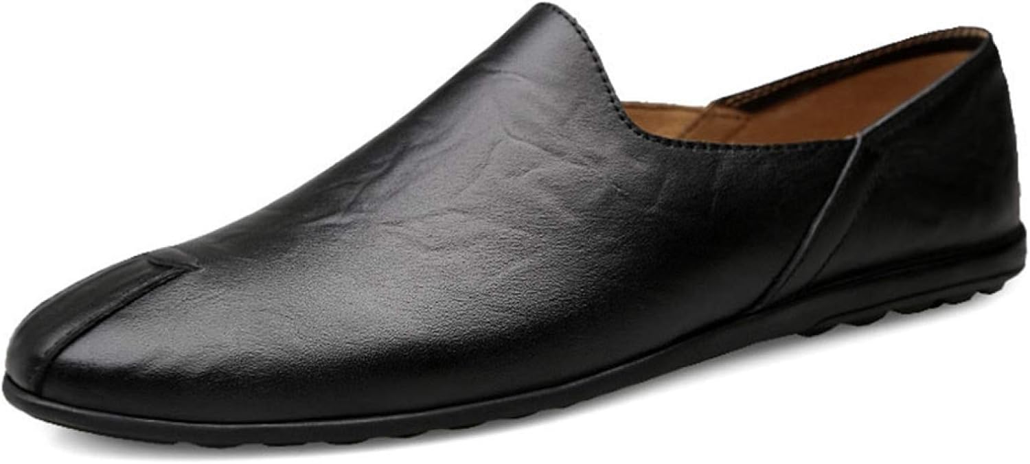 【20%OFFクーポン】大きいサイズ ドライビングシューズ スリッポン 本革 革靴 メンズ靴 ローファー 黒 ブラック 小さいサイズ ビジネスシューズ カジュアルシューズ モカシン メンズシューズ 通勤 仕事 23.5cm-