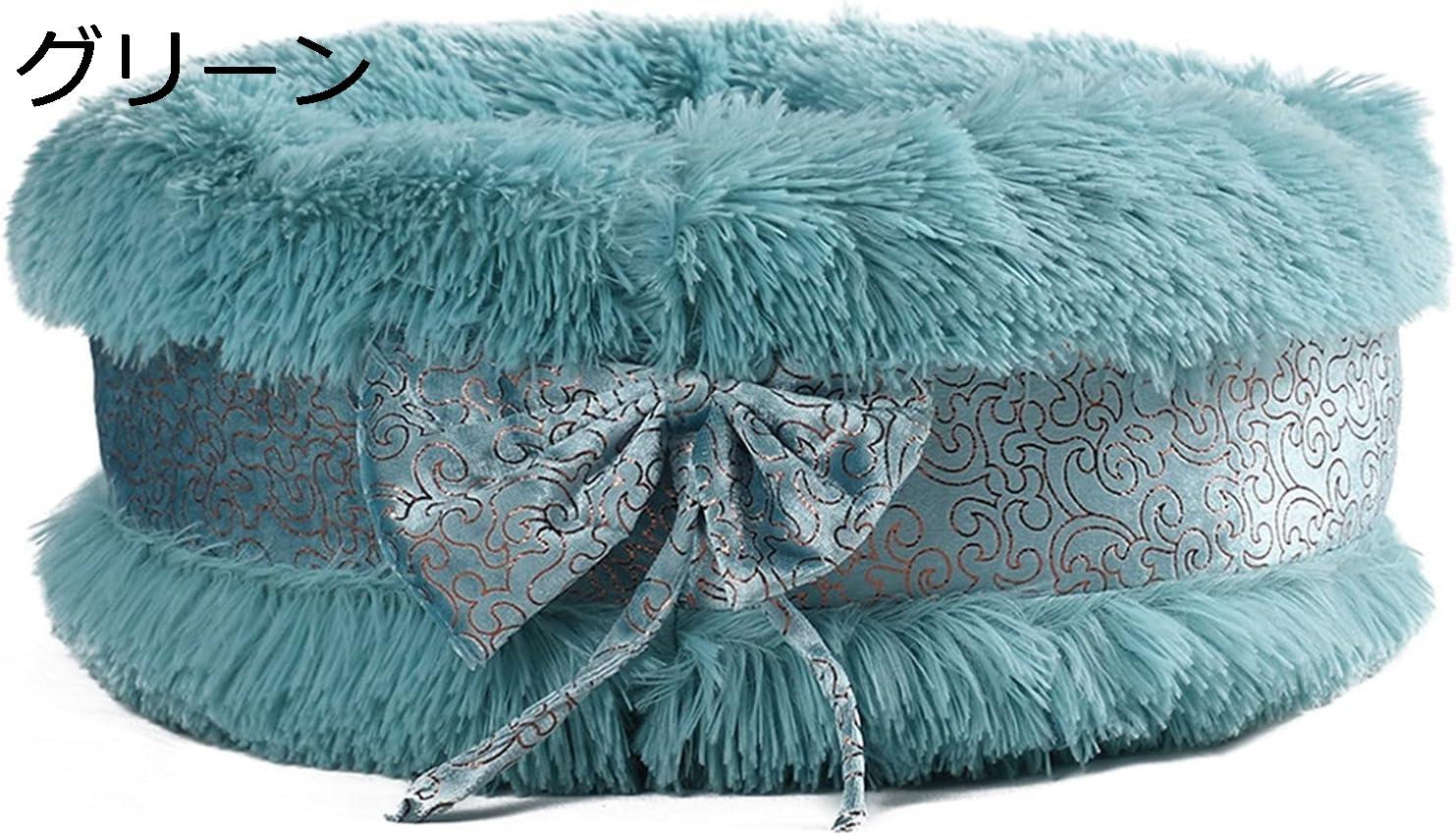 【20%OFFクーポン〜】ペットベッド　冬　犬猫ベッド　通年利用　円型　小型動物　猫犬兼用　クッション..