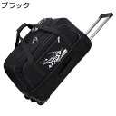 【20%OFFクーポン~】トロリーバッグ 折り畳み式スーツケース オックスフォード布 超軽量 容量拡張可能 収納便利 2WAY 布製 キャスターバッグ ファスナー式 3輪 静音 多段階キャリーバー ショッピングカート 旅行 出張 通学 多色 ブラック