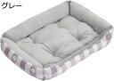 【20%OFFクーポン〜】ペットベッド 洗える 長方形 小中大型犬 マット クッション ふわふわ 犬猫ベッド 犬用ハウス ソファー 保温 暖かい オールシーズン...