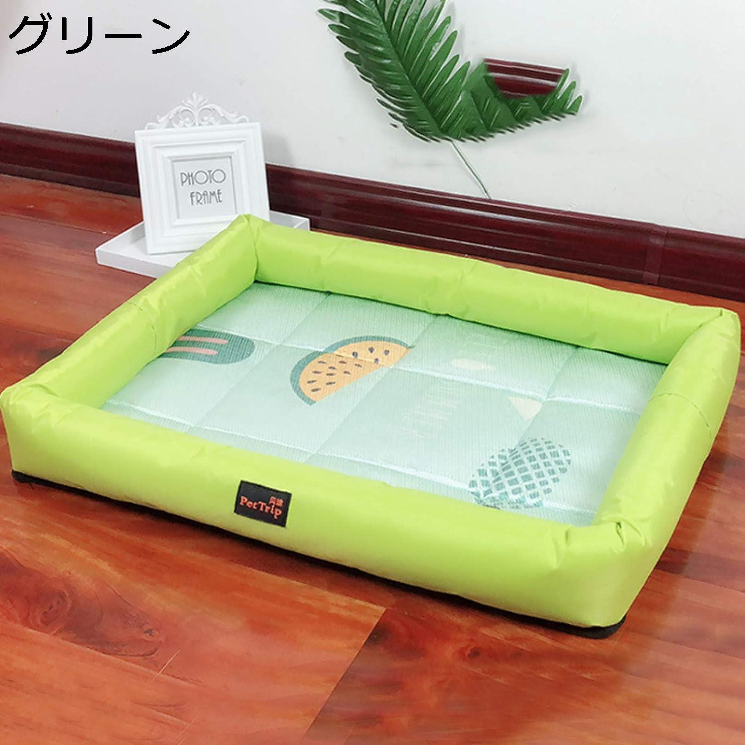 【20%OFFクーポン〜】ペットマット 夏用 ペットハウス 猫用ベッド 猫ハウス 大型犬 小型犬 クッション 洗える 耐噛み インテリア 休憩所 多頭飼い 滑り止め 寝床 滑り止め 四季通用 その1