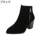 【20%OFFクーポン】ショートブーツ レディース 春秋冬 ブーツ ジッパー 歩きやすい 疲れない 20代/30代/40代 通勤 通学 旅行 OL風 幅広 おしゃれ かわいい 太ヒール カジュアル ブーティ チャンキーヒール ブーティー