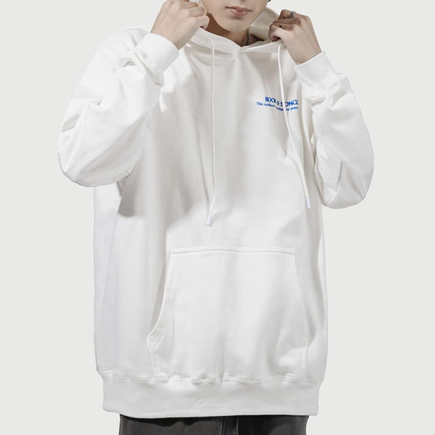 【20%OFFクーポン〜】かっこいい　パーカー　プルオーバー　メンズ　カップル　綿　春秋　洗える　ゆったり　カジュアル　バックプリント　ストリート　スポーツ　お出かけ　原宿風　着回し　トップス　オーバーサイズ 選択