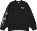 【20%OFFクーポン〜】Tシャツ トレーナー パーカー メンズ 長袖 龍 鳳 刺繍 チャイナ風 丸首 スウエットパーカー プルオーバー フーディ ゆったり お...