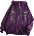 【20%OFFクーポン〜】クールゴス パーカー レディース メンズ ジャケット ゴシックパンク サブカル スカルプリント ヒップホップ おしゃれ 大きいサイズ ...