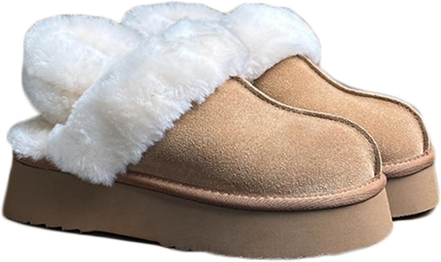 【20%OFFクーポン〜】冬用 スノーブーツ ショートブーツ レディース ボア付き 厚底 スリッポン 短靴 ミドルカット 保温 防寒対策 ムートンシューズ 脚長 履きやすい 雪対策 衝撃吸収 滑りにくい 旅行 お出かけ