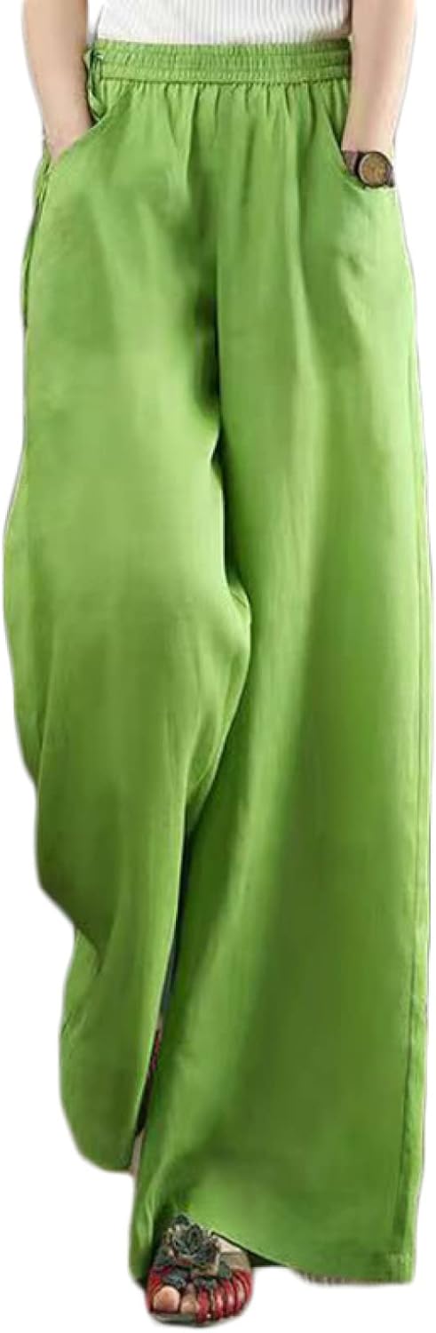 【20%OFFクーポン〜】綿麻 パンツ レディース リネン パンツ ロング丈 ワイドパンツ 綿麻パンツ ガウチョパンツ テーパードパンツ サルエルパンツ ストレ...