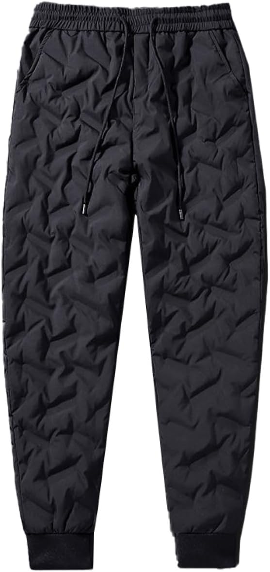 　　　 ◆◇◆売れている秘密◆◇◆ 【素材】生地は滑らかで平らで、手触りは柔軟で快適で、厚くて軽やかで、防風性、防水性、保温性は優れ、寒い冬でも暖かいです。 【配送について】納期は約8-14日間です。もし祝祭日や特別な状況があれば、少し遅延します。 【撥水、透湿、防風防寒ズボン】表地ははっ水加工生地を使用したなので少雨でも安心穿き、裏には柔らかく暖かいダウンを使用し、寒い日にも軽く穿きやすいあったかパンツです。 【ウエストゴム】ウエスト部分はドローコードが施されているので好みのサイズ感に調整できます。フロントにはサイドポケット二つ、おでかけの際に小物を気軽に入れられる便利ななおつくりになっています。 【シーン】本格的に寒さが増す真冬も暖かく~普段使いから、アウトドアなど 様々なシーンで活躍します！　トラベル、防風、防寒、登山、釣り、お出かけ、遠足、バイク、ランニング、キャンプ、トレッキング、バーベキュー、ハイキング、ゴルフなど様々なアウトドアシーンに着用だけでなく、カジュアルのタウン用も適用です。 【サイズ】L/28 XL/29 2XL/30 3XL/31 4XL/32 5XL/33 6XL/34 7XL/35 8XL/36 9XL/37　※日陰のつり干しがよい、洗濯方法?液温は、40℃を限度とし、洗濯機の弱水流または弱い手洗いがお勧めします。 　　　◆◇◆注意事項◆◇◆ご覧のモニターの環境、撮影環境により実物と色味が異なって見える場合がございます。湿った状態で他のものと擦り合わせると色が移る恐れがあります。濃色品の洗濯時は、白色、淡色と分けて洗ってください。説明 デザイン性がありながらも保温性や動きやすさにこだわり、機能性ときれいなシルエットが魅力の、冬におススメのダウンジョガーパンツが登場！ 防寒、保温、快適、全ての性能が寒い冬に実感できる、自信の1本です! ★撥水?静電気軽減?軽量?防寒?動きやすく★本格的な登山を必要としない方にもお勧め！ ?ふんわりのダウンを使用し ?生地には撥水加工や防風加工を施し、 ?寒い冬の味方、保温性のあるダウンパンツを実現。 ?静電気の発生を抑える静電ケア設計採用。 ?軽い着心地、機能的で保温性に優sれたダウンパンツになっています。 ?スッキリとしたスマートなシルエットを演出しつつも、窮屈感を感じさせない実用的作りです。 ★場合★ トレンドを問わず様々なスタイルが楽しめるダウンパンツです。 きちんと感とお洒落感を兼ね備え、タウンユースはもちろん、登山やキャンプなどのアウトドア、 バイクやゴルフや遊園地などレジャーにも大活躍の暖かパンツです。秋冬のマストダウンパンツです。 サイズ：S M L XL 2XL 3XL 4XL 5XL L/28：適応体重43-47kg XL/29：適応体重47-57kg 2XL/30：適応体重57-63kg 3XL/31：適応体重63-67kg 4XL/32：適応体重67-73kg 5XL/33：適応体重73-77kg 6XL/34：適応体重77-83kg 7XL/35：適応体重83-87kg 8XL/36：適応体重87-90kg 9XL/37：適応体重90-93kg キーワード：ダウンパンツ メンズ 大きいサイズ 暖かい ふわふわパンツ 防寒パンツ 防風防寒 ジョガーパンツ 冬物 ボトムス カジュアル 高齢者 保温 軽量 登山 釣り 20代 30代 40代 50代 60代 注意： ※商品写真はパソコンのモニター設定や部屋の照明により多少色の変化が感じられる場合がございます。 ※サイズ若干の誤差（2-4cm）がある場合がございます。ご了承下さいませ。