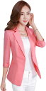 【20%OFFクーポン~】レディース テーラード ジャケット ビジネス 春 体型カバーボタン 秋冬 オフィス 結婚式 事務服 入学式 卒業式 ギフト 大きいサイズ 通勤 OL 無地 アウター フォーマルスーツ ブレザー 長袖コ